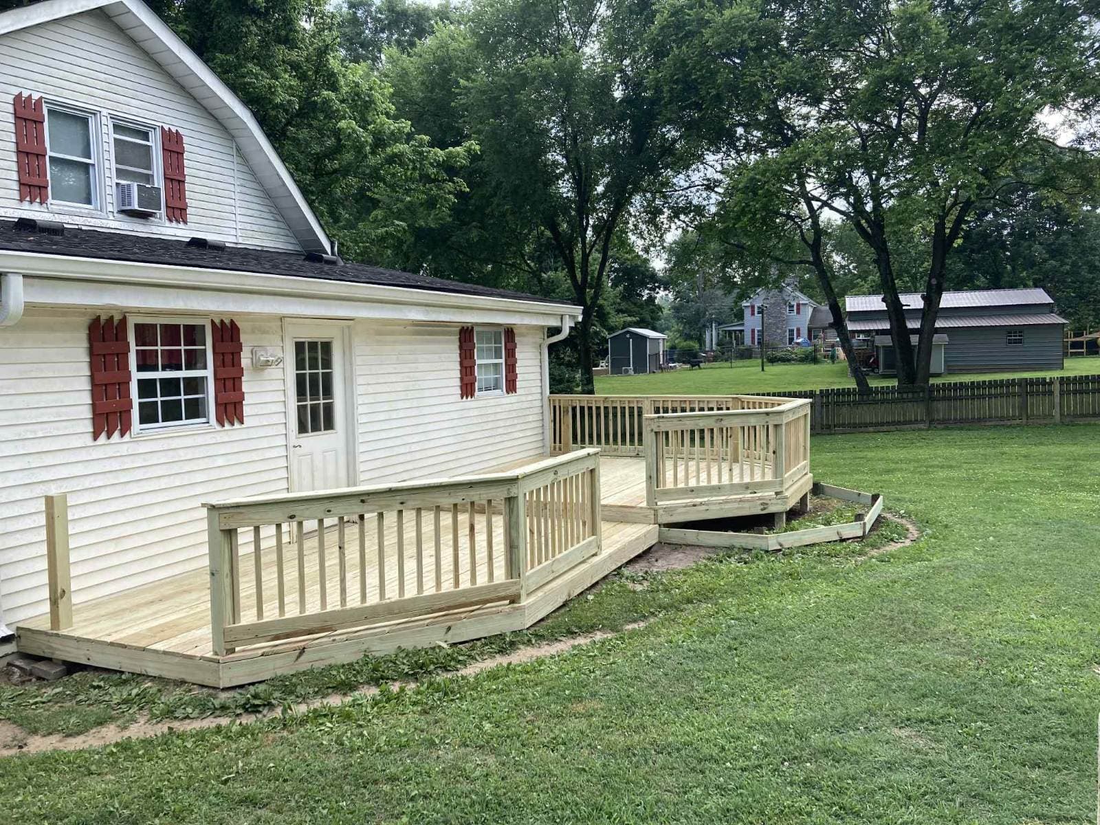 Gallery photos for Charming New Deck Transformations by Roberts Roof Repairs: Image #1